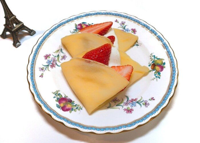 しっとり食感がおいしい！【自家製クレープ】のつくり方