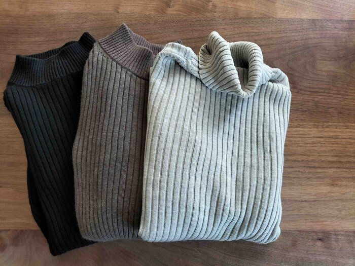 【無印良品】手洗いにうんざりしている方必見！洗濯機OK！お手入れラクラクセーター