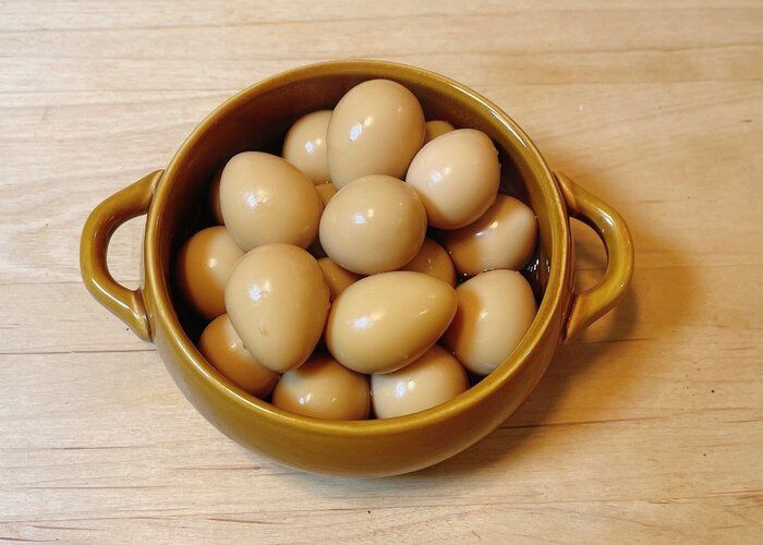 【韓国常備菜】ご飯のお供に！お弁当に！子供が大好き『うずら卵の醤油煮』簡単レシピ！