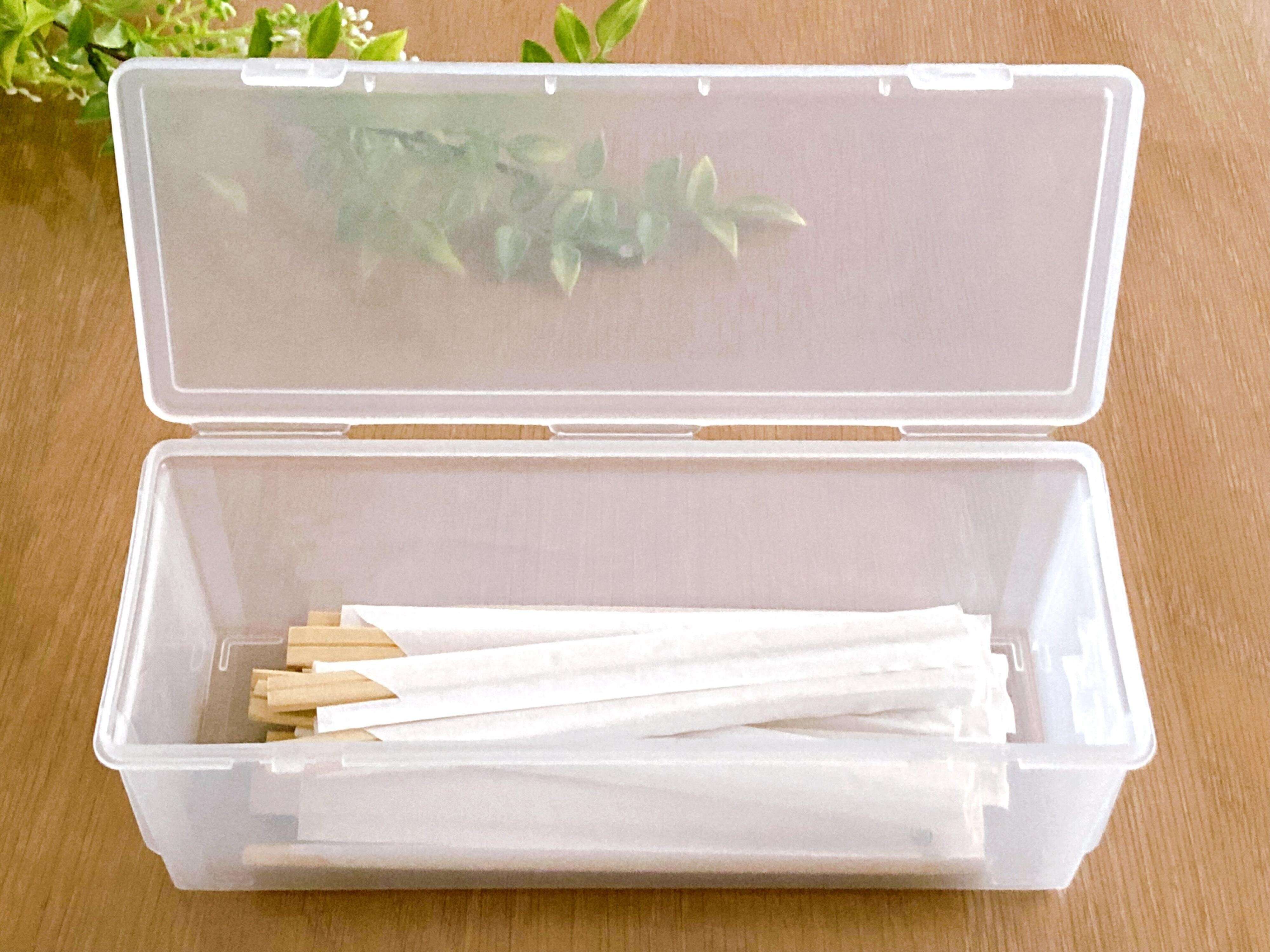 【100均】わり箸だけじゃない！お箸ケースに収納したら使いやすくなったもの3選