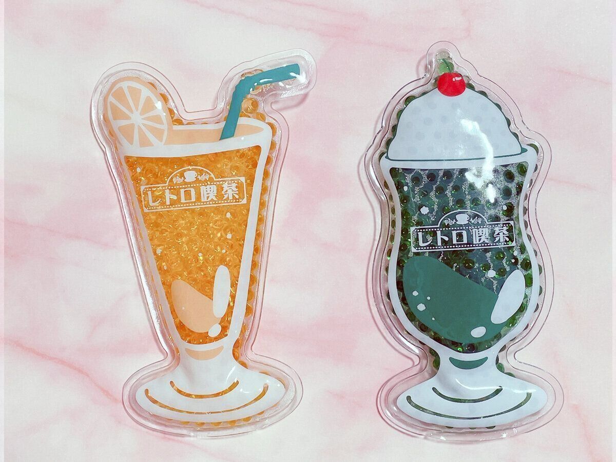 セリアで見つけたレトロデザイン保冷剤がかわいい！
