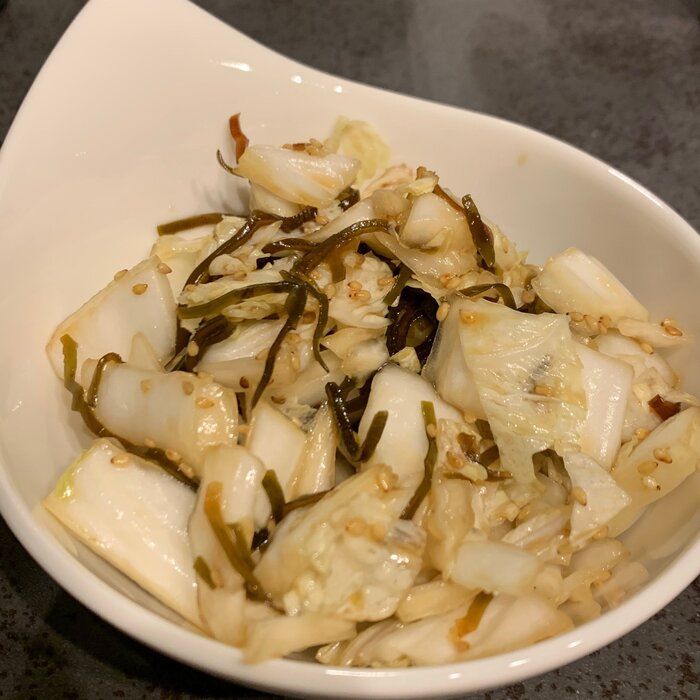 【-10kg痩せた私の定番】10分で完成！火を使わない白菜レシピ