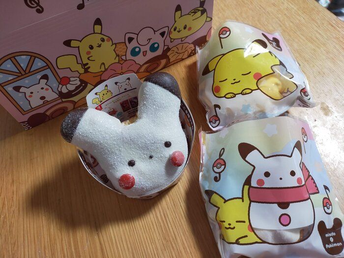 【ミスド】今年のピカチュウは雪だるま？！可愛過ぎ美味し過ぎでリピ確新商品