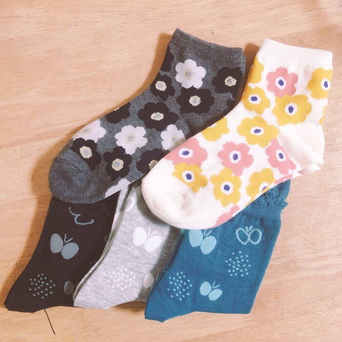 【セリア】北欧好き必見！！可愛くて丈夫なセンスが良すぎる靴下