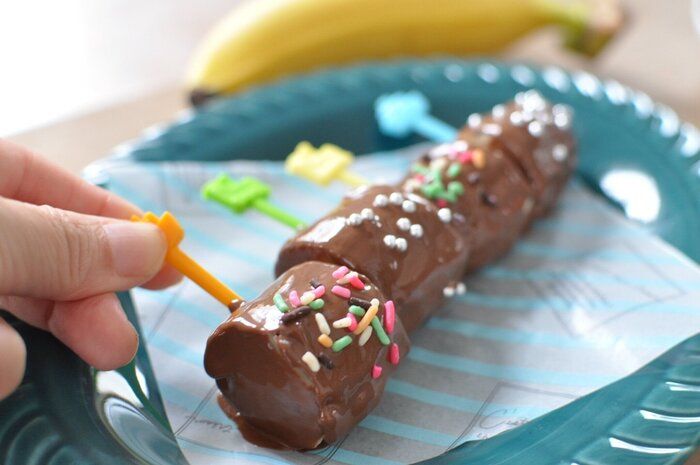 【チョコバナナ】子供と作るコツ2つ伝授します！夏休みの手作りおやつにおすすめ