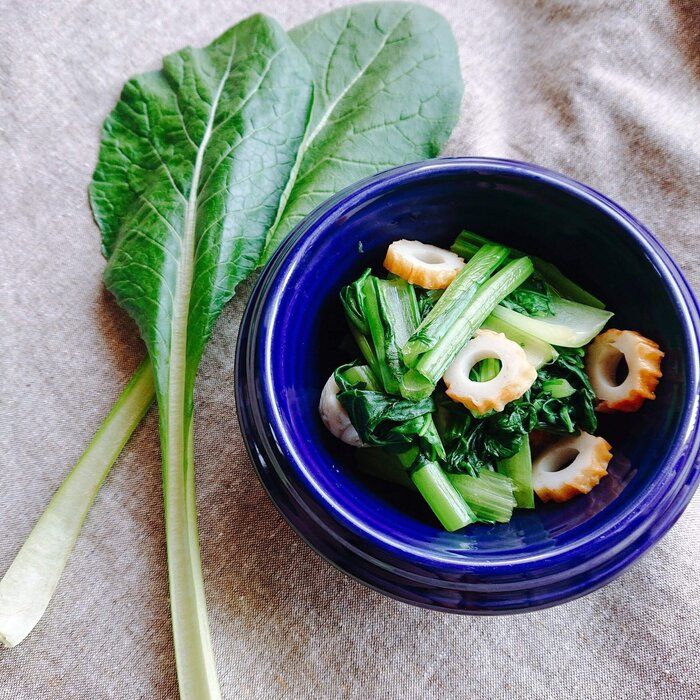 冷凍OK!小松菜簡単レシピお弁当にも!