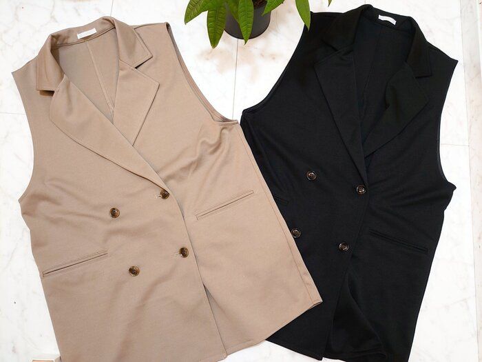 【しまむら】衝撃のコスパ！思わずイロチ買いした高見えテーラードベスト！