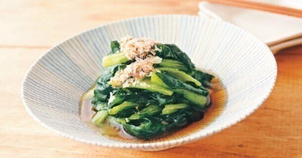 衝撃 だしを注ぐだけで完成 火を使わない だし解凍おひたし サンキュ Goo ニュース