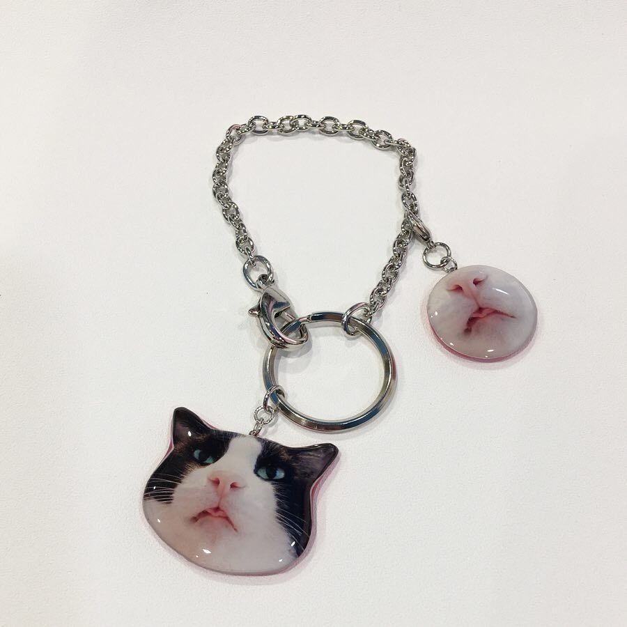 猫モチーフバッグチャーム