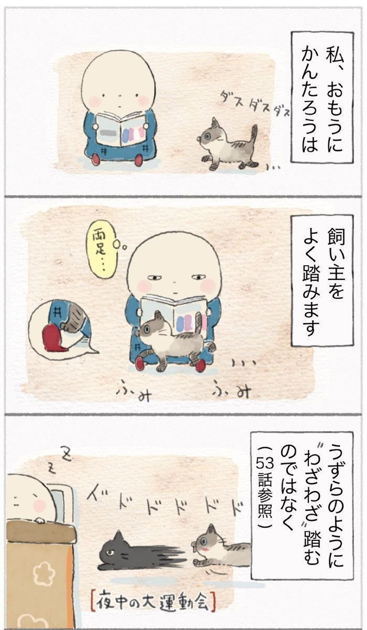 通りすがりに たまたま 乗り上げるのはわざと ただの通り道 ねこ連れ草 54話め ねこのきもちweb Magazine 通りすがりに たまたま 乗り上げるのはわざと ただの通り道 ねこ連れ草 54話め ねこのきもちweb Magazine