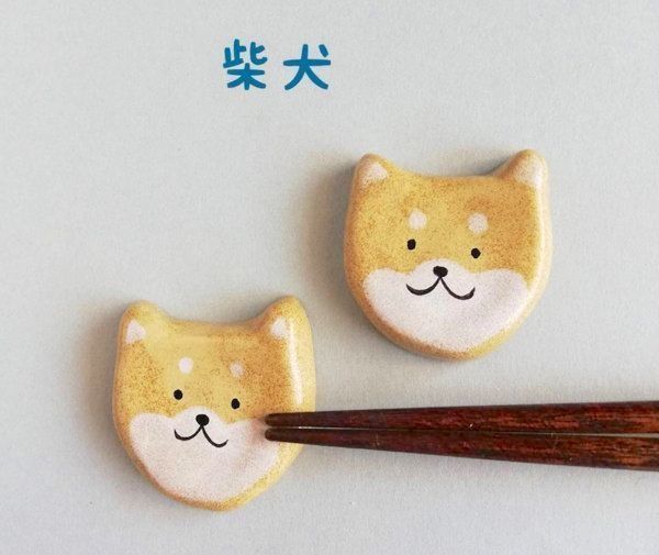 『まん丸ギャラリー』の犬の箸置き