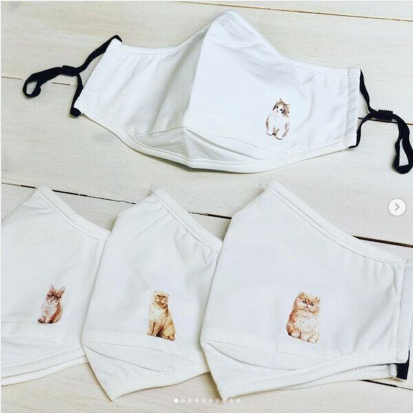 『EMARAKU-DOG』の立体マスク