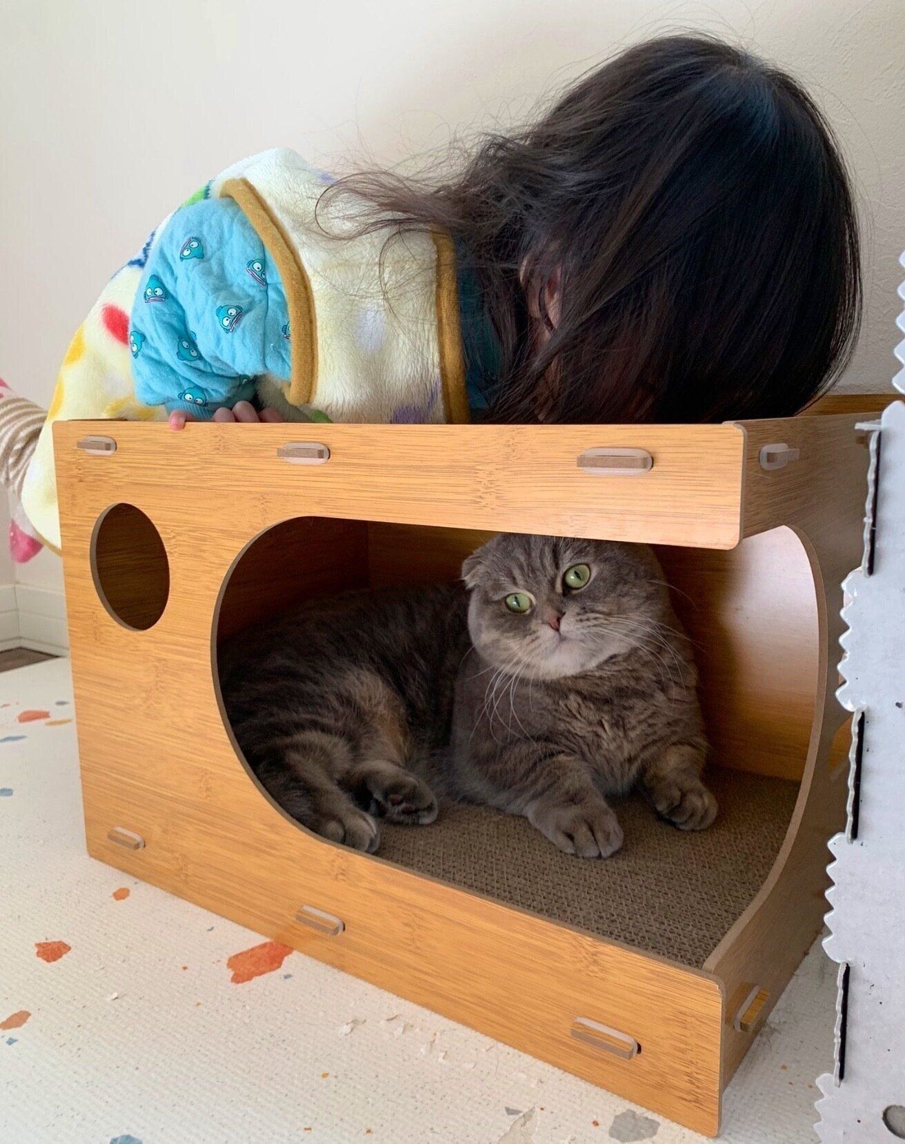 仲良しなたこやきくんと娘さん