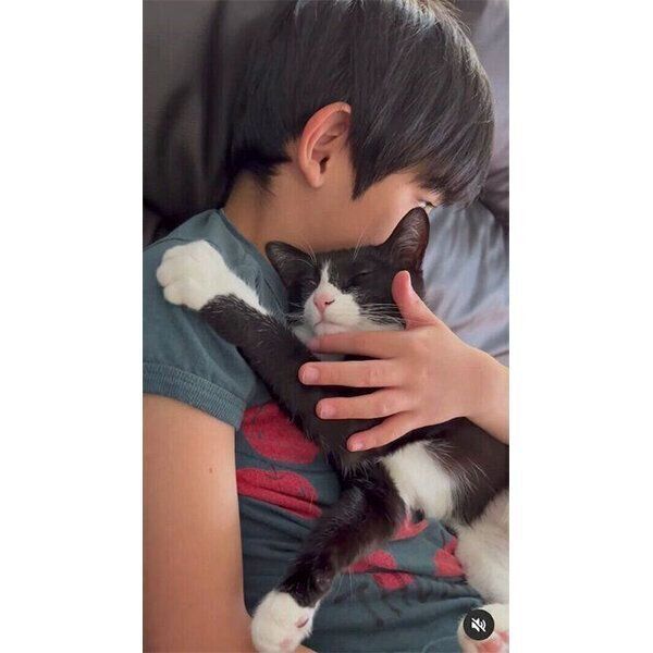 息子さんのことが大好きなぽんずちゃん