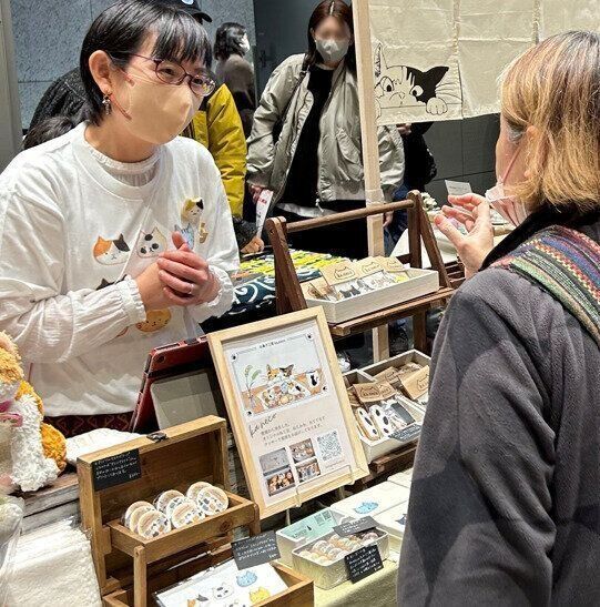 第1回ねこのきもちマルシェ会場写真２