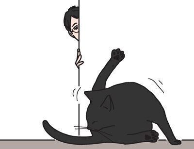 毛づくろいを邪魔すると1からやり直される【男の猫道】ねこのきもち