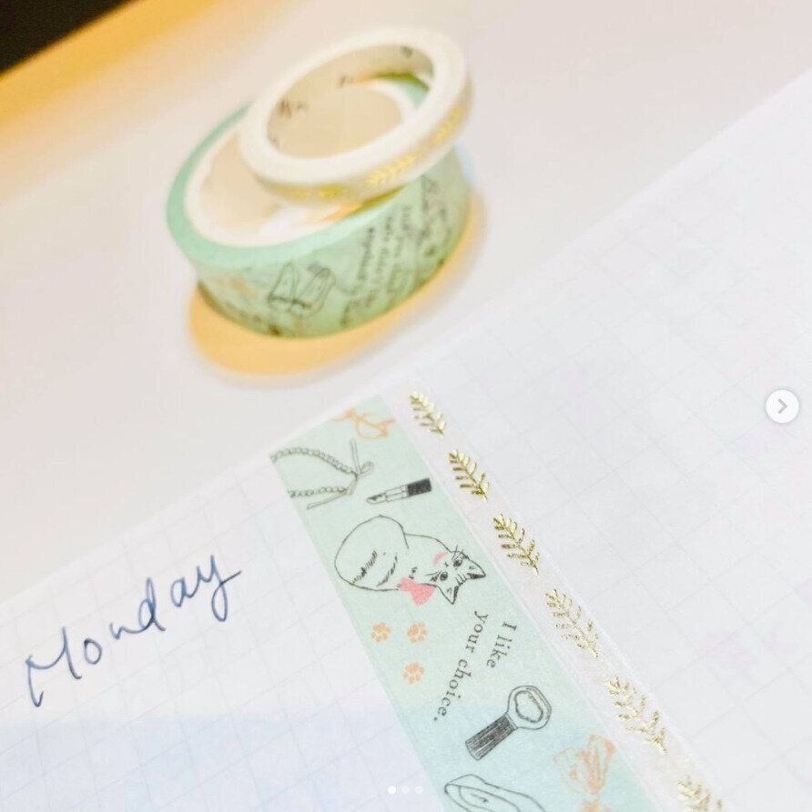 100均のマスキングテープ