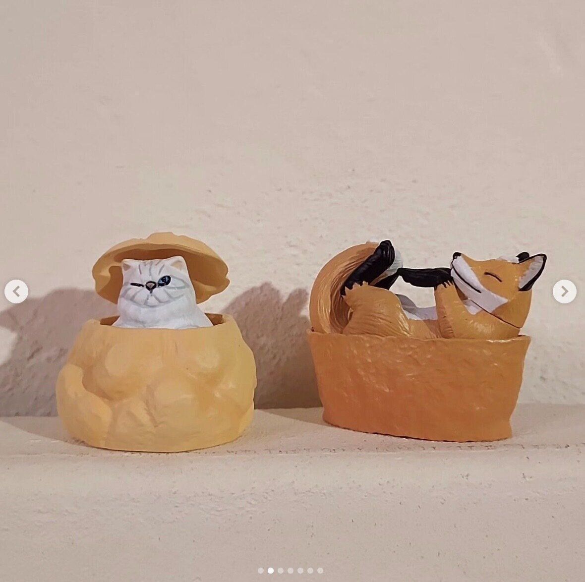 カプセルトイ「アニマルアトラクション おいしいおふとん てんこ盛り」