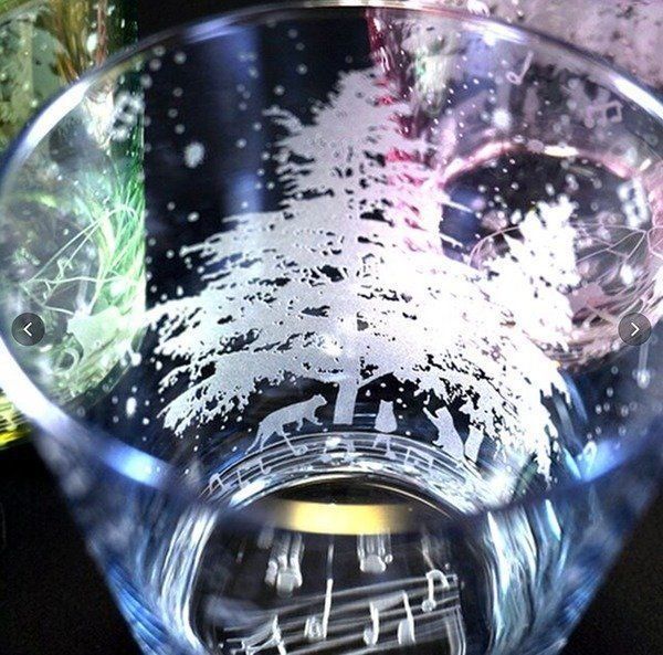 オリジナルアートグラス工房「ART空（アートクー）」の作品