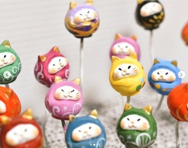 「にゃん家の団欒」の猫モチーフ作品