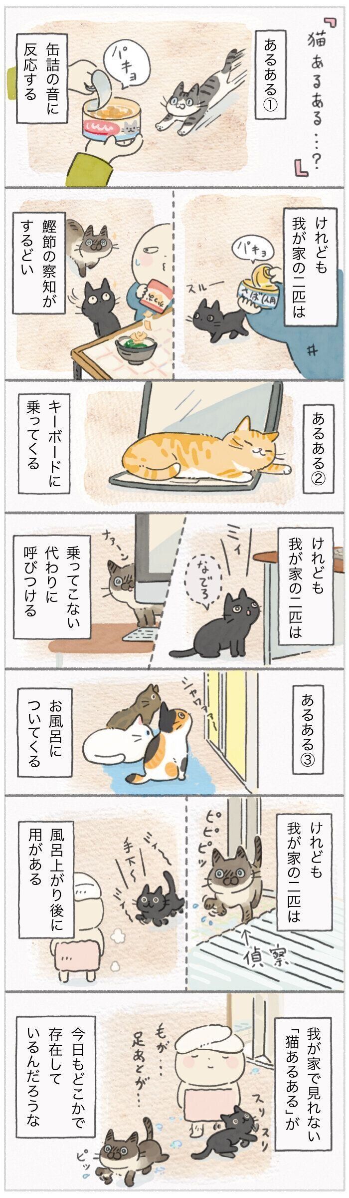 「ねこ連れ草」270話め