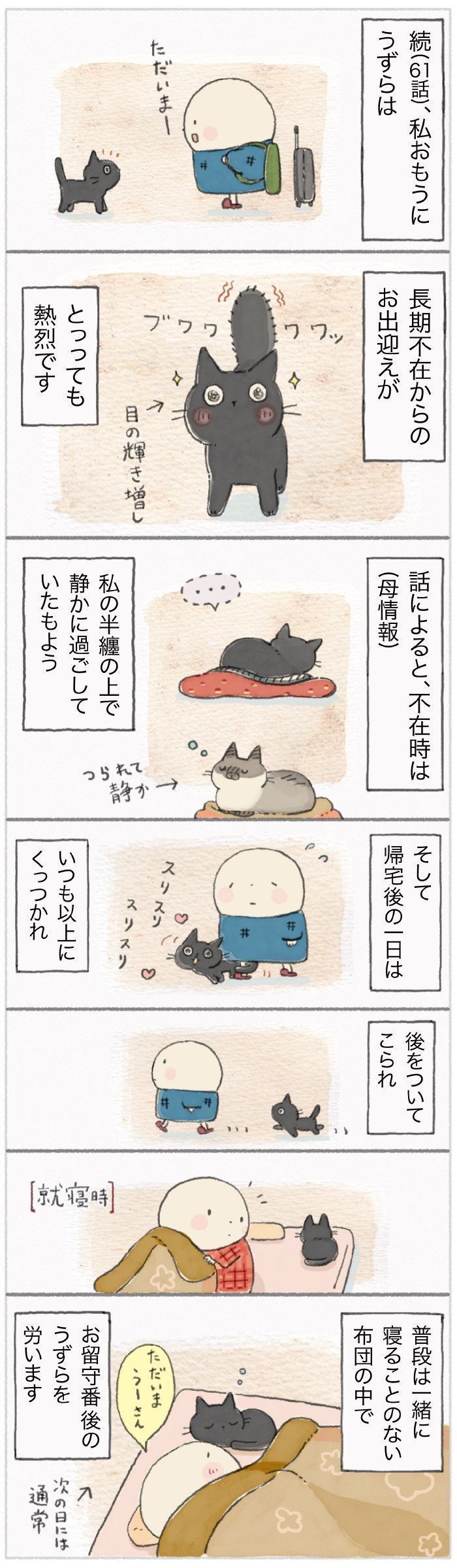 「ねこ連れ草」62話め