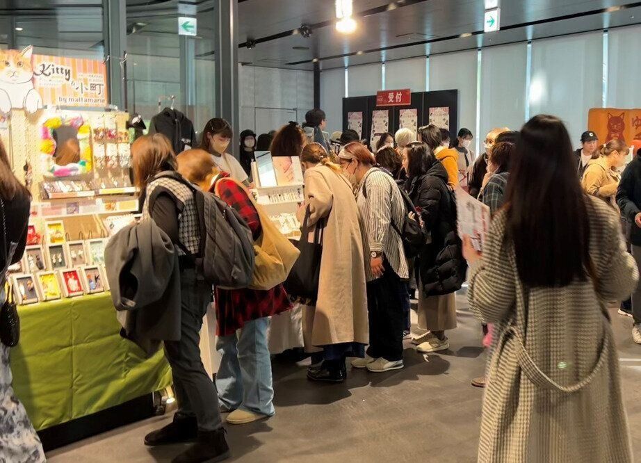 第1回ねこのきもちマルシェ会場写真１