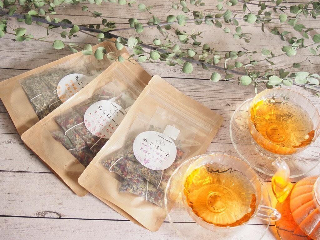 ねこはーぶ作品