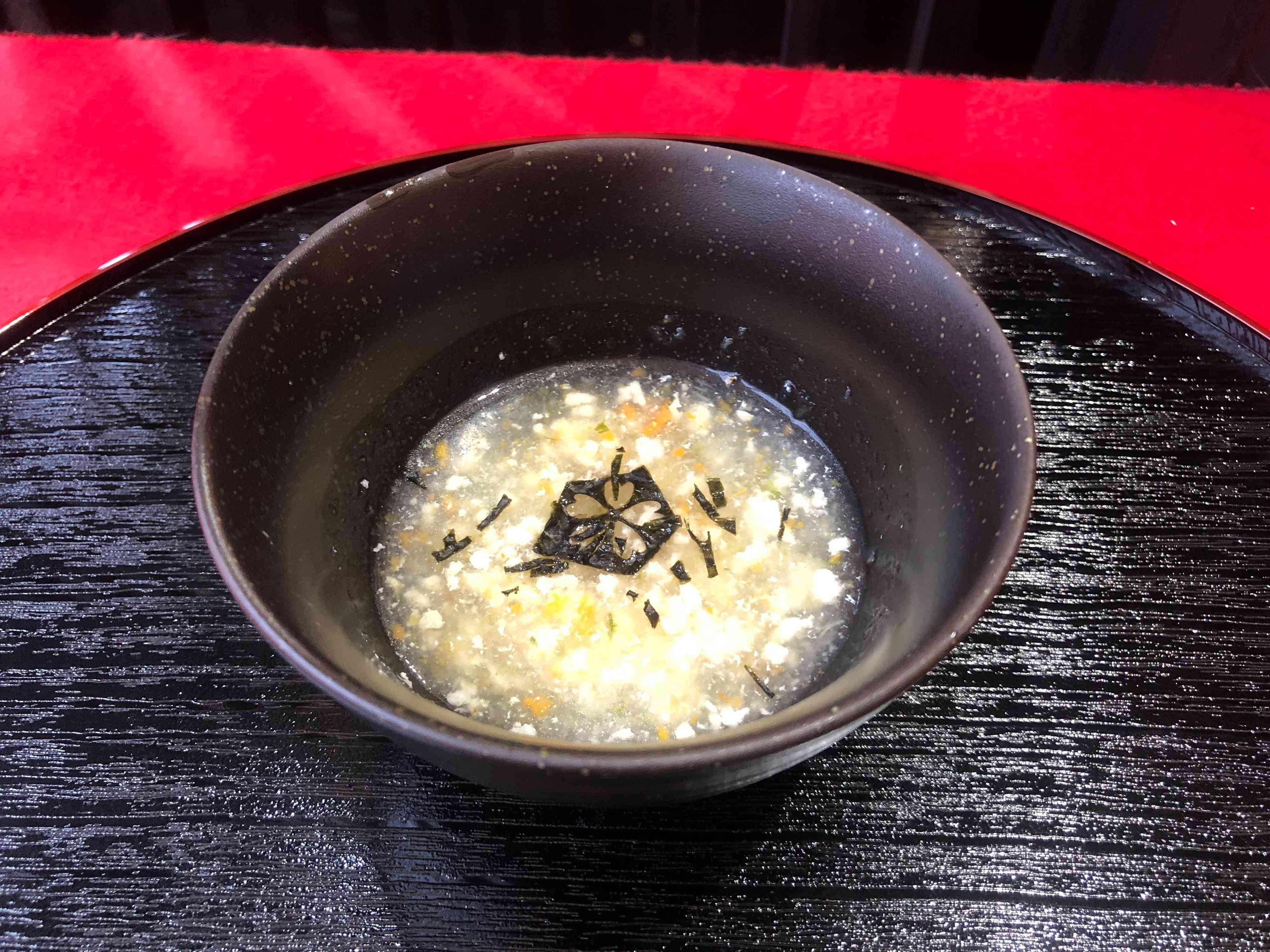 おねこさま用のお茶漬け