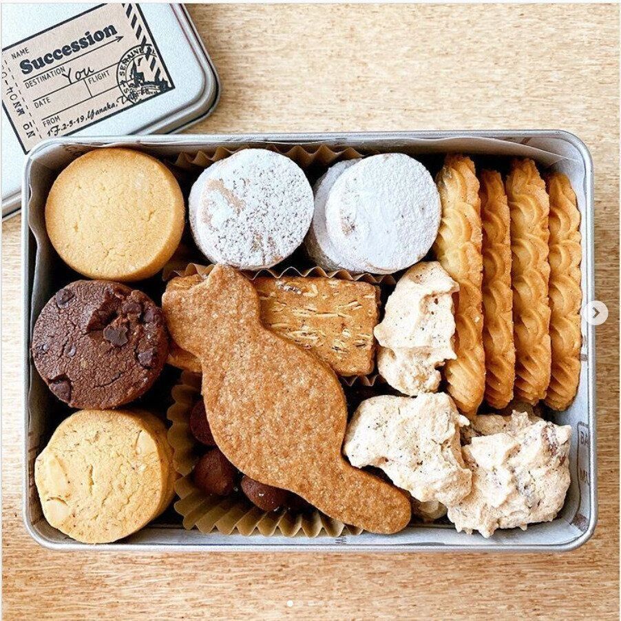 Successionのクッキー缶