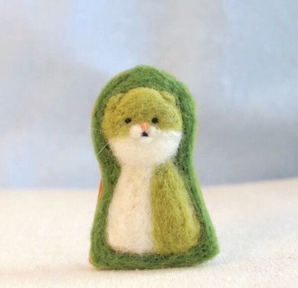 「羊陶Worker omu」の猫モチーフ作品