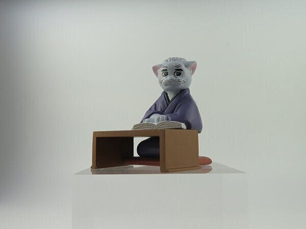 カプセルトイ「文豪猫」