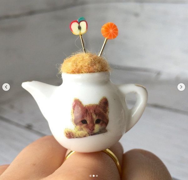 猫モチーフのアクセサリー