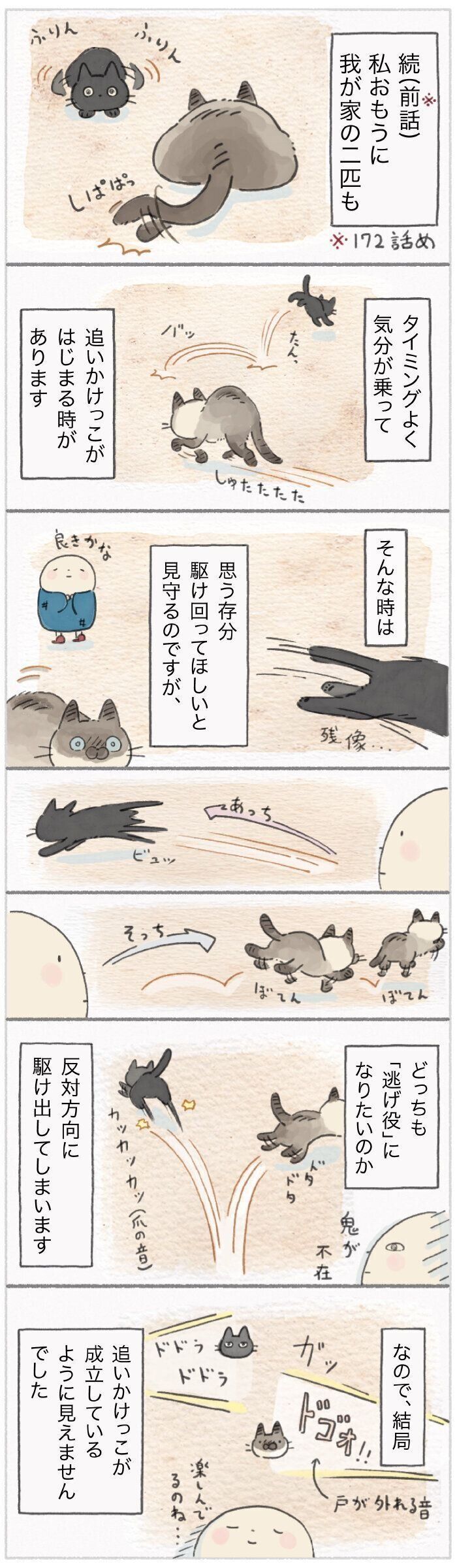 「ねこ連れ草」173話め