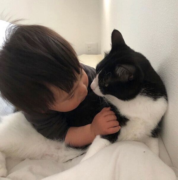 ロロくんと息子さん