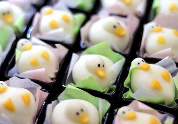 アヒルの練り切り