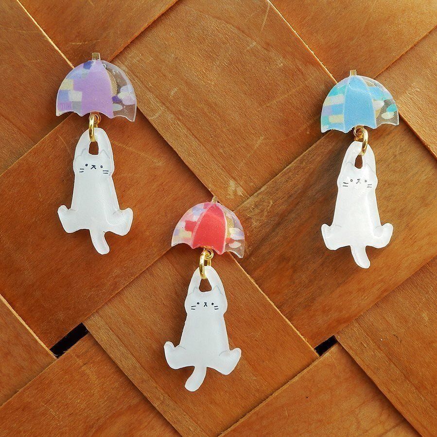 レイニーキャットの耳飾り