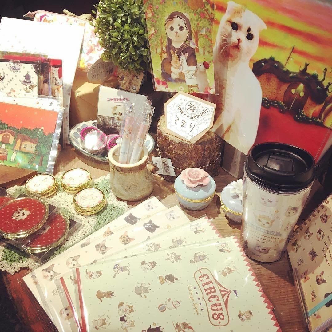 猫モチーフグッズがいろいろ
