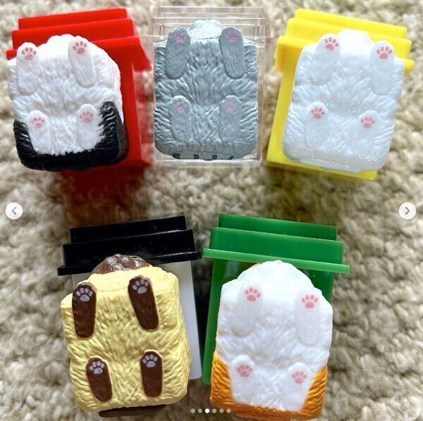 カプセルトイ「ねこキューブ」