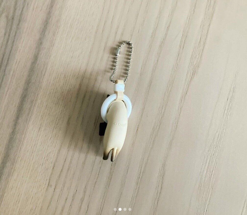 カプセルトイ「通勤ねこ　マスコットボールチェーン」