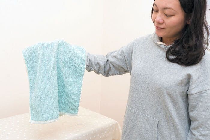 フェイスタオルの使い方