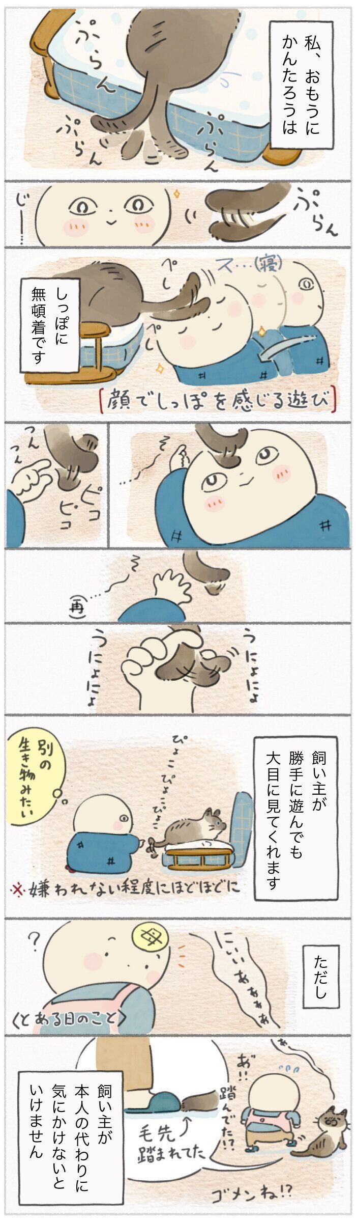 「ねこ連れ草」276話め