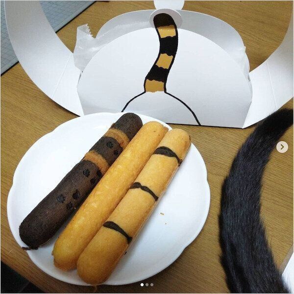 やなか しっぽやの「焼ドーナツ」