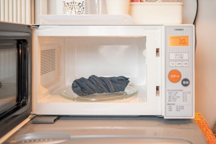 蒸しタオルの作り方