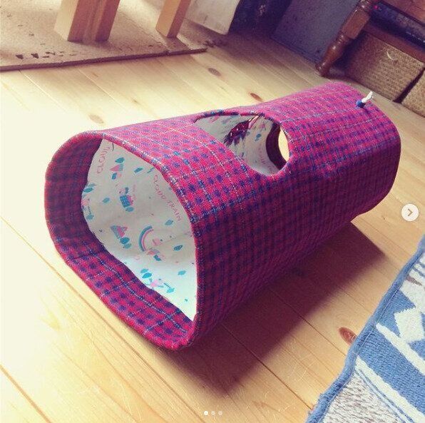 手作りトンネル