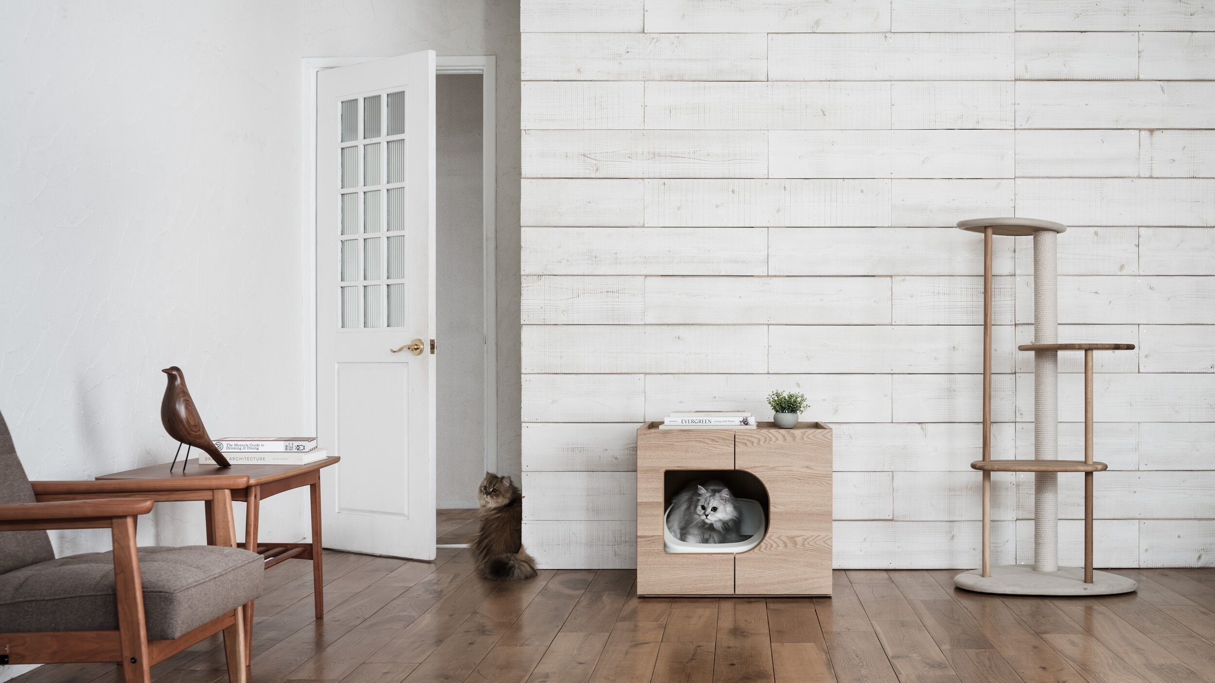 カリモクの猫トイレ