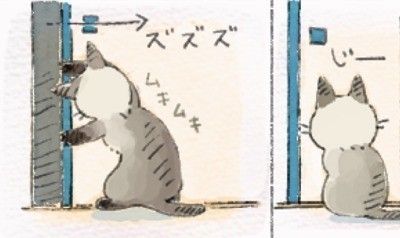 『ねこ連れ草』タイトル