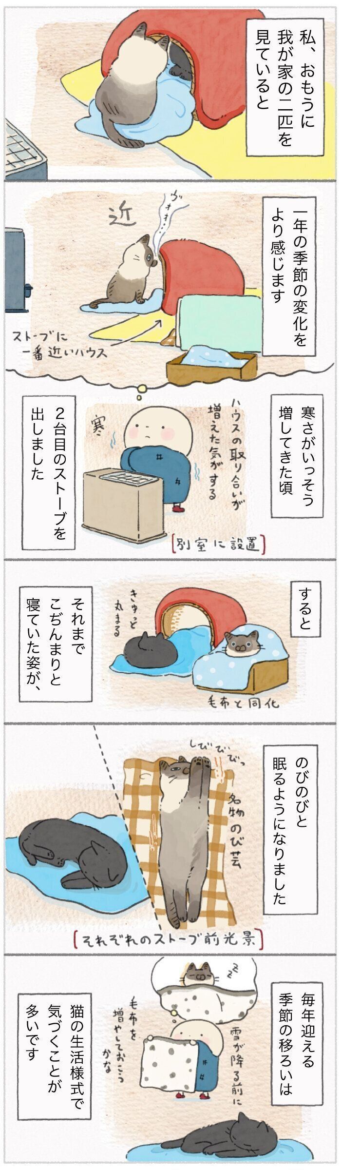 「ねこ連れ草」207話め