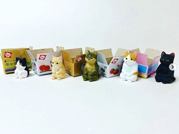 カプセルトイ「まちぼうけ猫2」