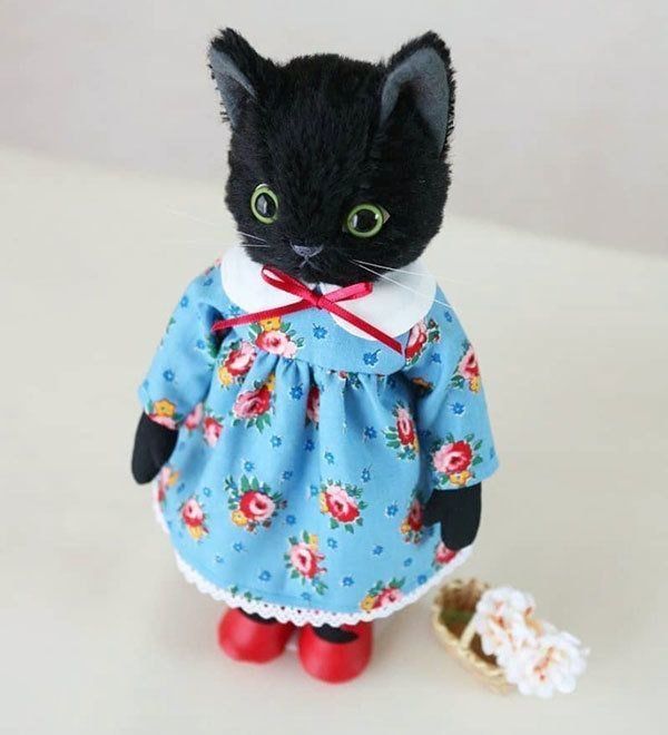 猫のぬいぐるみ